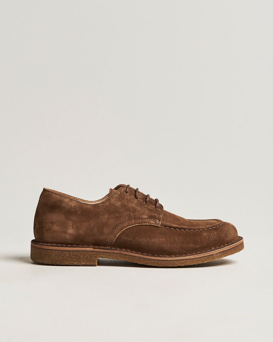 Herr | Derbys | Astorflex | Carlflex Derby Dark Khaki Suede