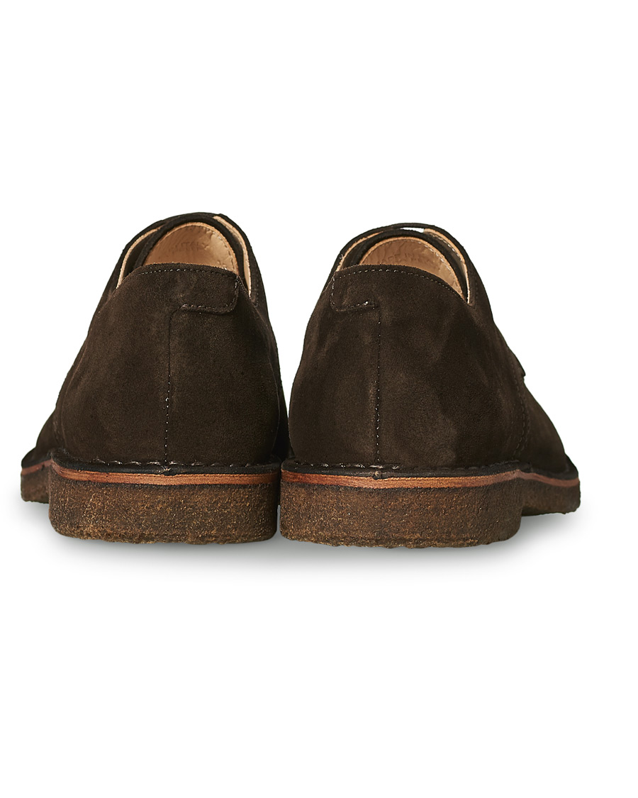 Herr | Astorflex Carlflex Moc Toe Derby Dark Brown Suede | Astorflex | Carlflex Moc Toe Derby Dark Brown Suede