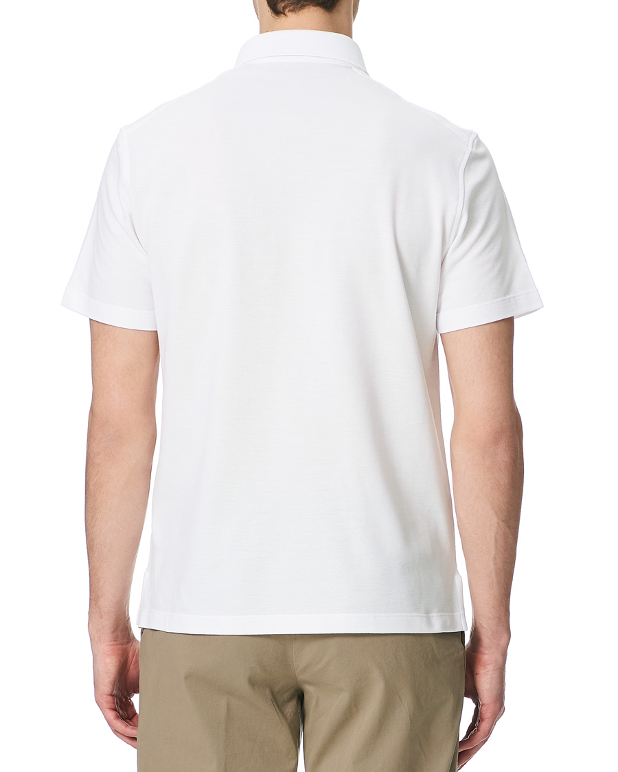 Herr | Pikéer | Ermenegildo Zegna | Pocket Short Sleeve Polo White