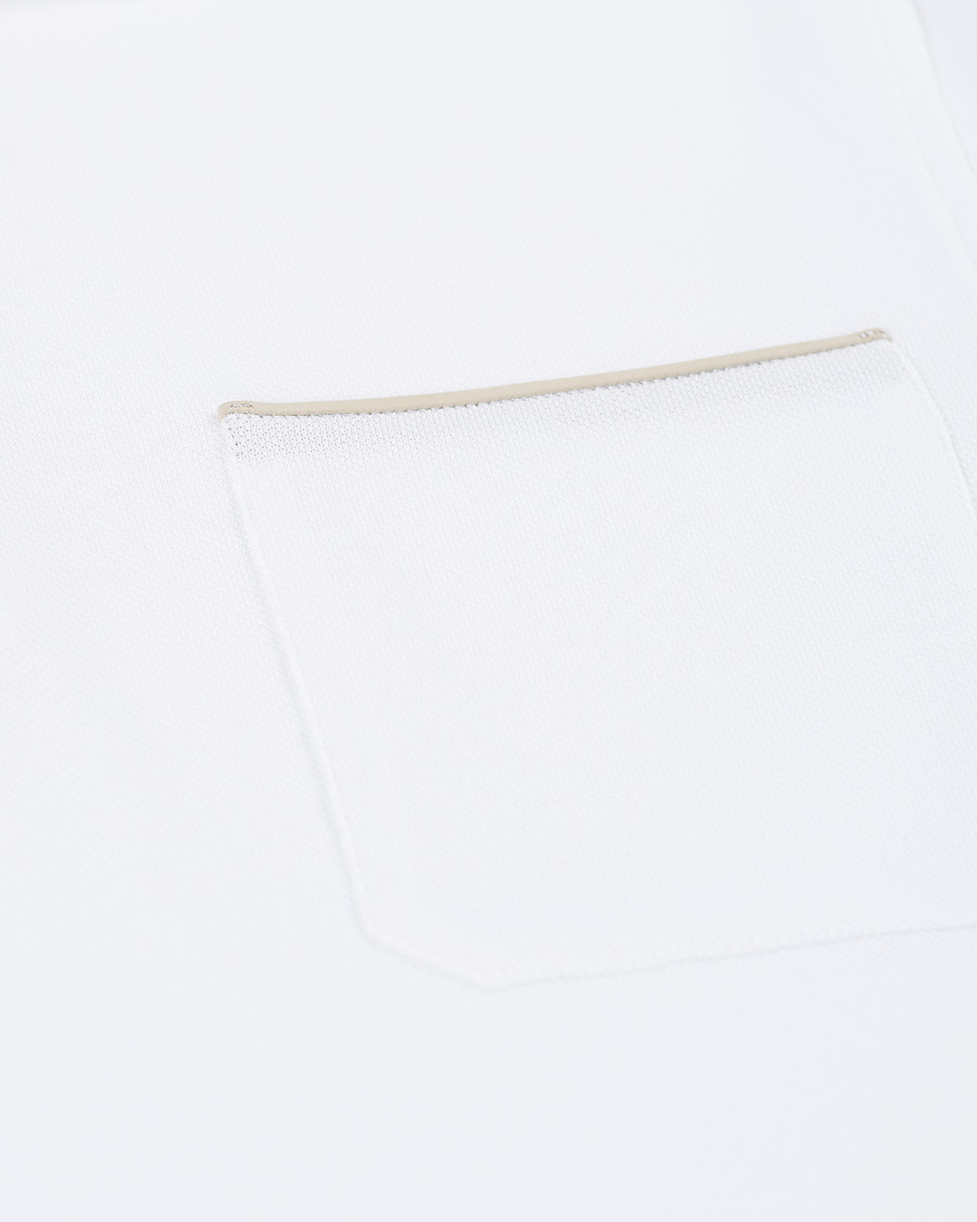 Herr | Pikéer | Ermenegildo Zegna | Pocket Short Sleeve Polo White