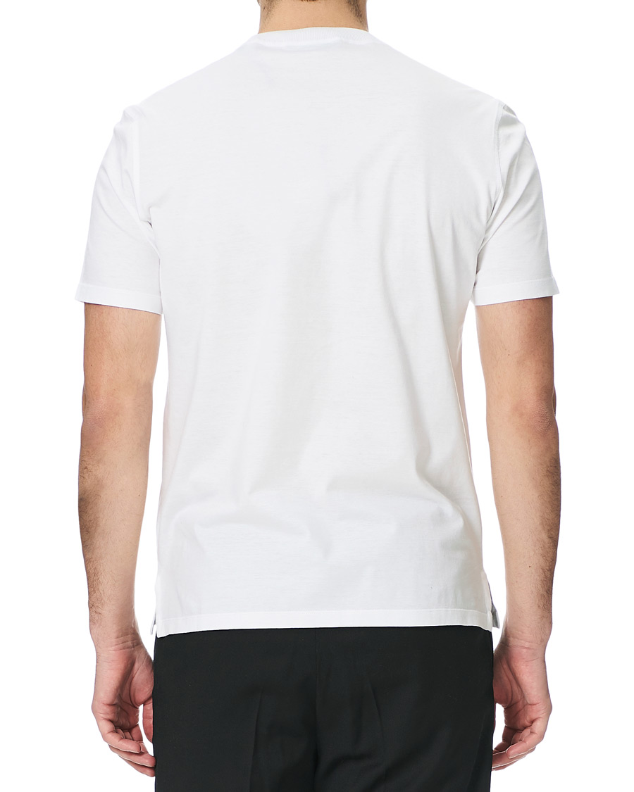 Herr | T-Shirts | Ermenegildo Zegna | Short Sleeve Logo Tee White