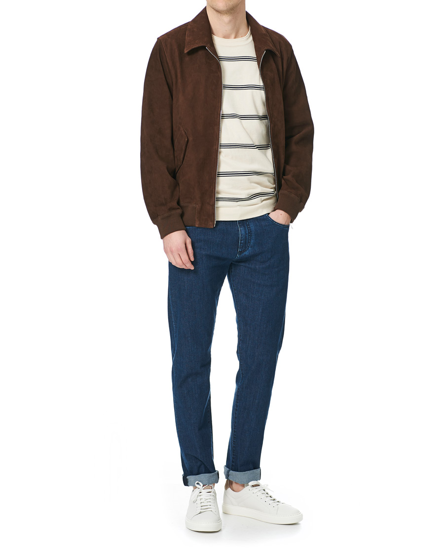 Herr | Jeans | Ermenegildo Zegna | Slim Fit Jeans Indigo Wash W31