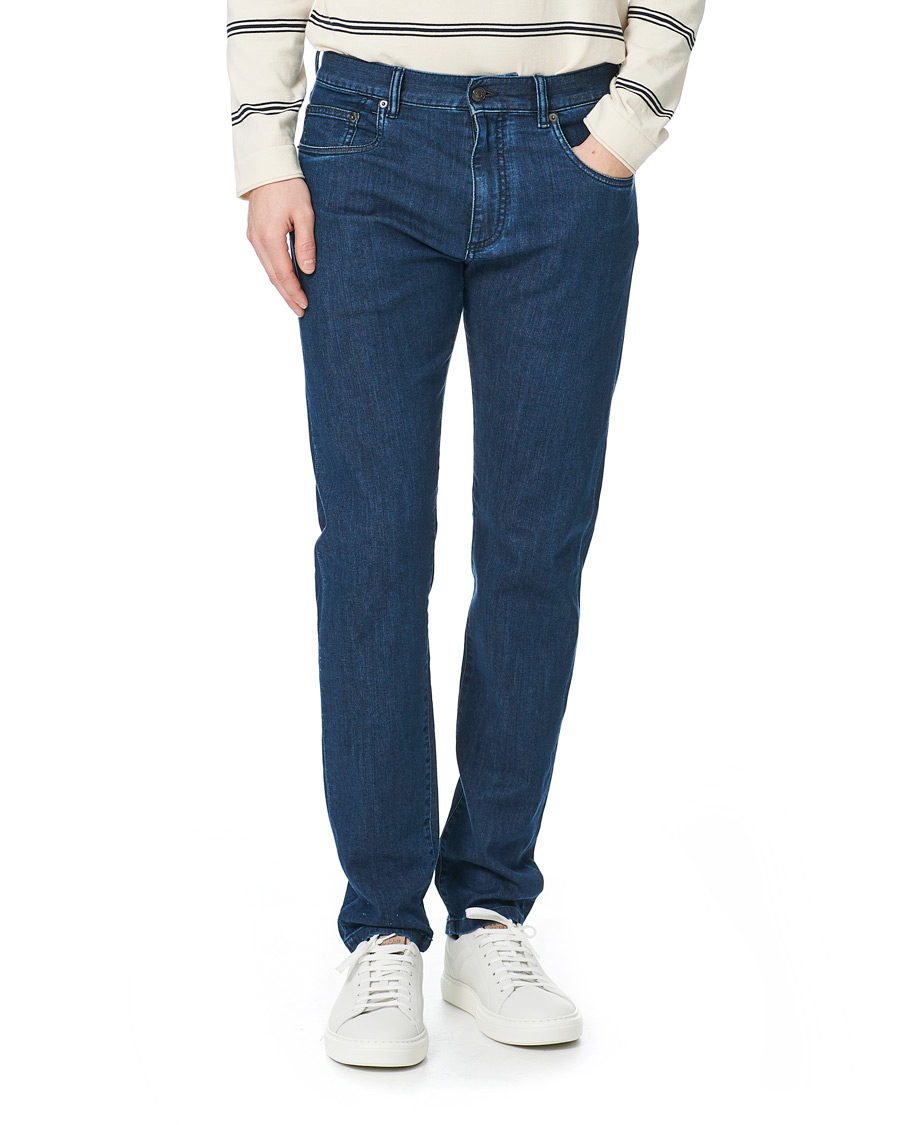 Herr | Jeans | Ermenegildo Zegna | Slim Fit Jeans Indigo Wash W31