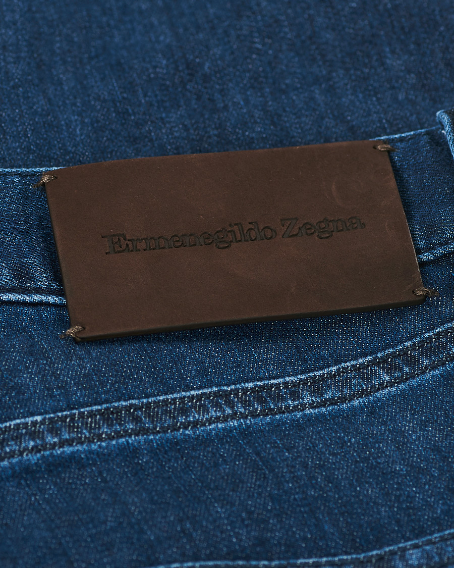Herr | Jeans | Ermenegildo Zegna | Slim Fit Jeans Indigo Wash W31