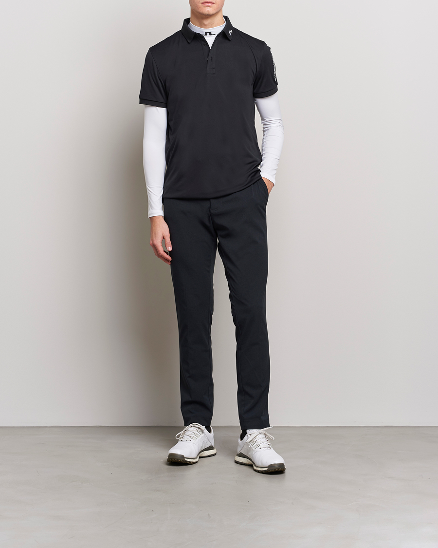 Herr | Långärmade t-shirts | J.Lindeberg | Aello Soft Compression Tee White