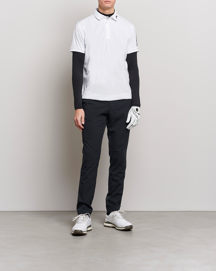 Herr | Långärmade t-shirts | J.Lindeberg | Aello Soft Compression Tee Black