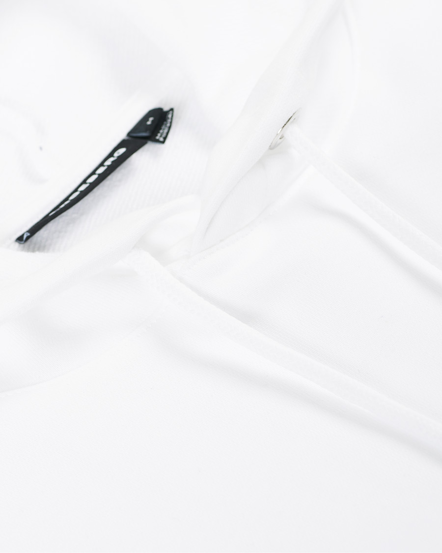Herr | Tröjor | J.Lindeberg | Throw Clean Hoodie White