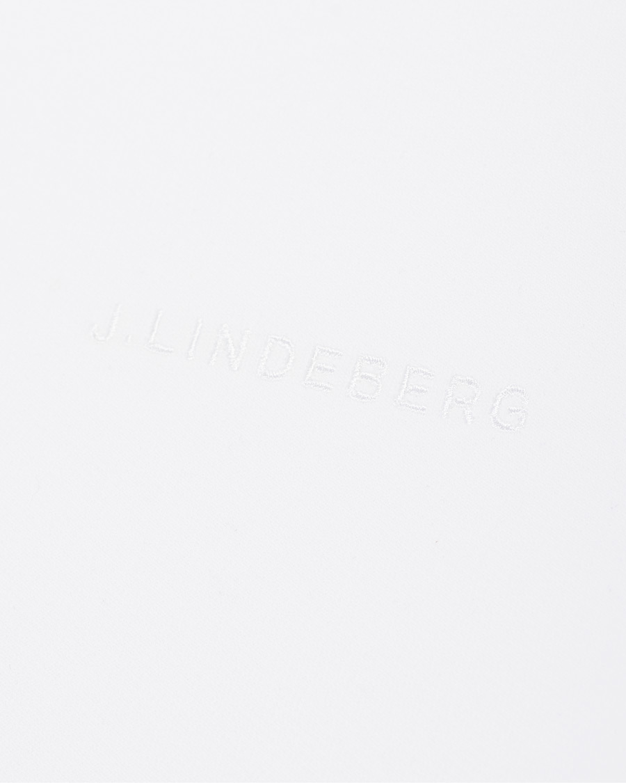 Herr | Tröjor | J.Lindeberg | Throw Clean Hoodie White