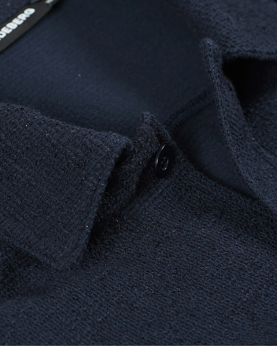 Herr | Tröjor | J.Lindeberg | James Jersey Overshirt Navy