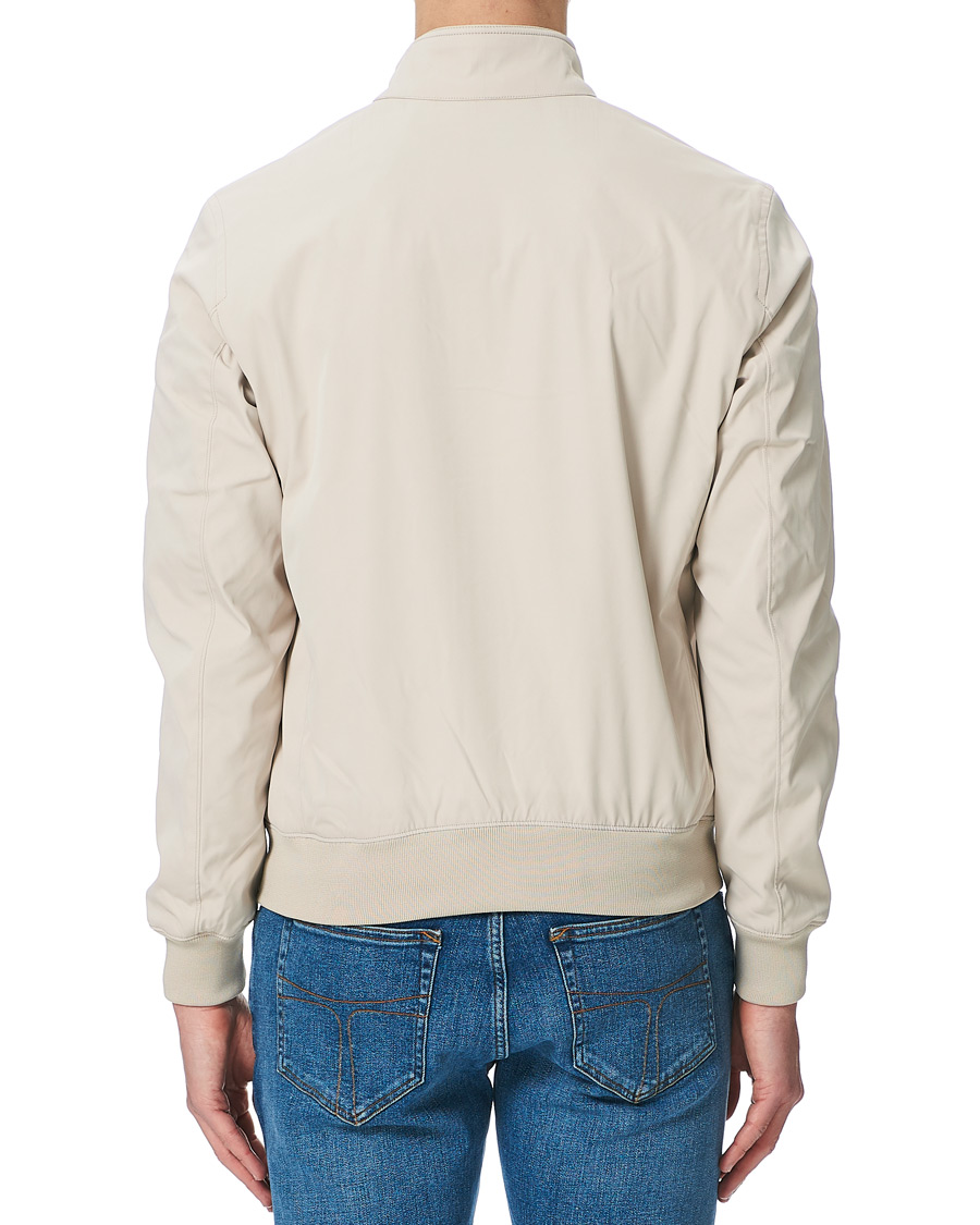 Herr | Jackor | J.Lindeberg | Derek Stretch Harrington Jacket Sand Grey