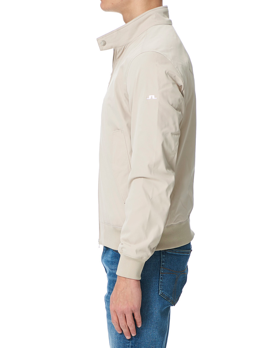 Herr | Jackor | J.Lindeberg | Derek Stretch Harrington Jacket Sand Grey