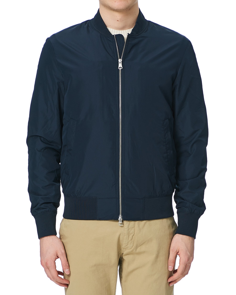 Herr | Jackor | J.Lindeberg | Thom Gravity Bomber Jacket Navy