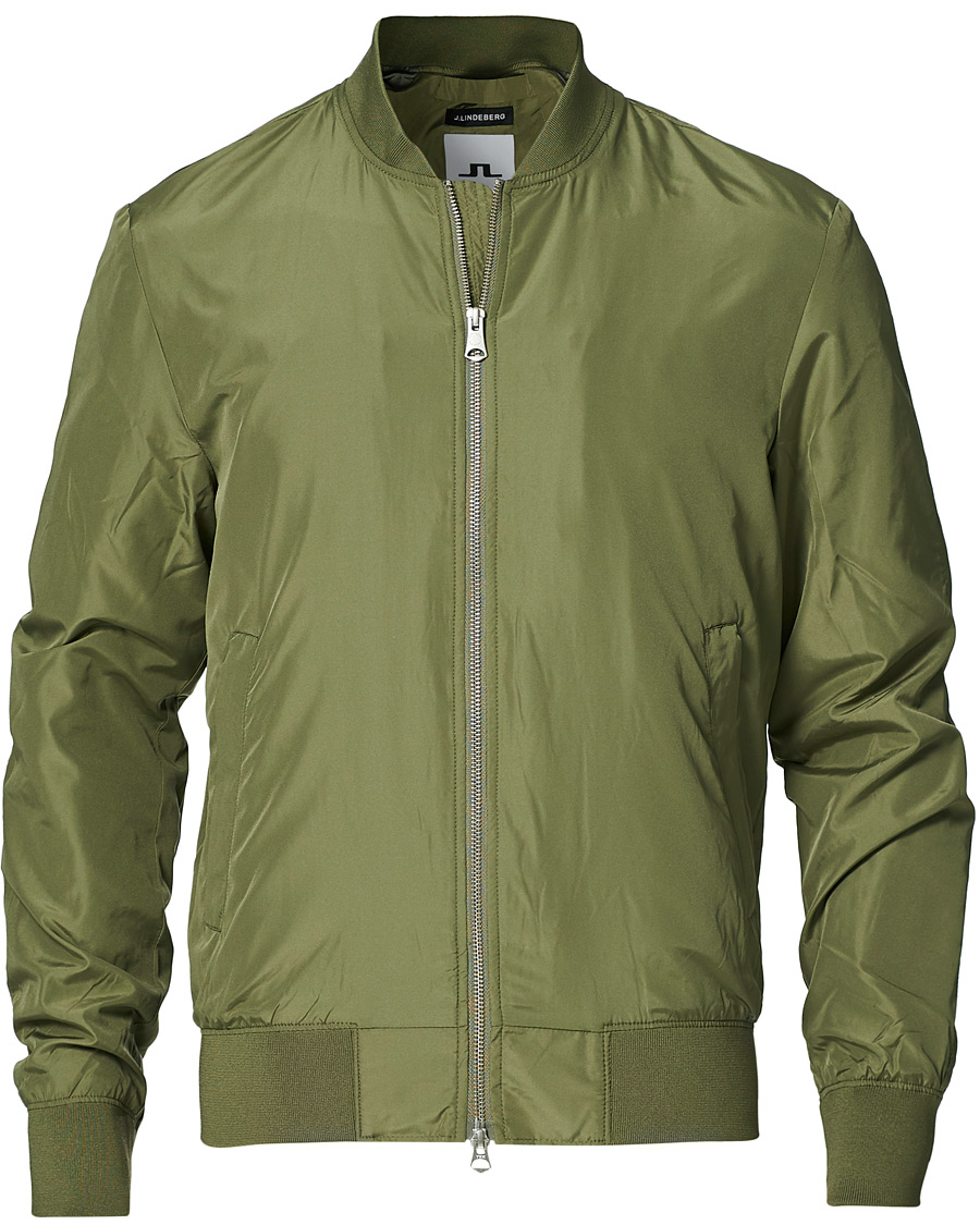 Herr | Jackor | J.Lindeberg | Thom Gravity Bomber Jacket Lake Green