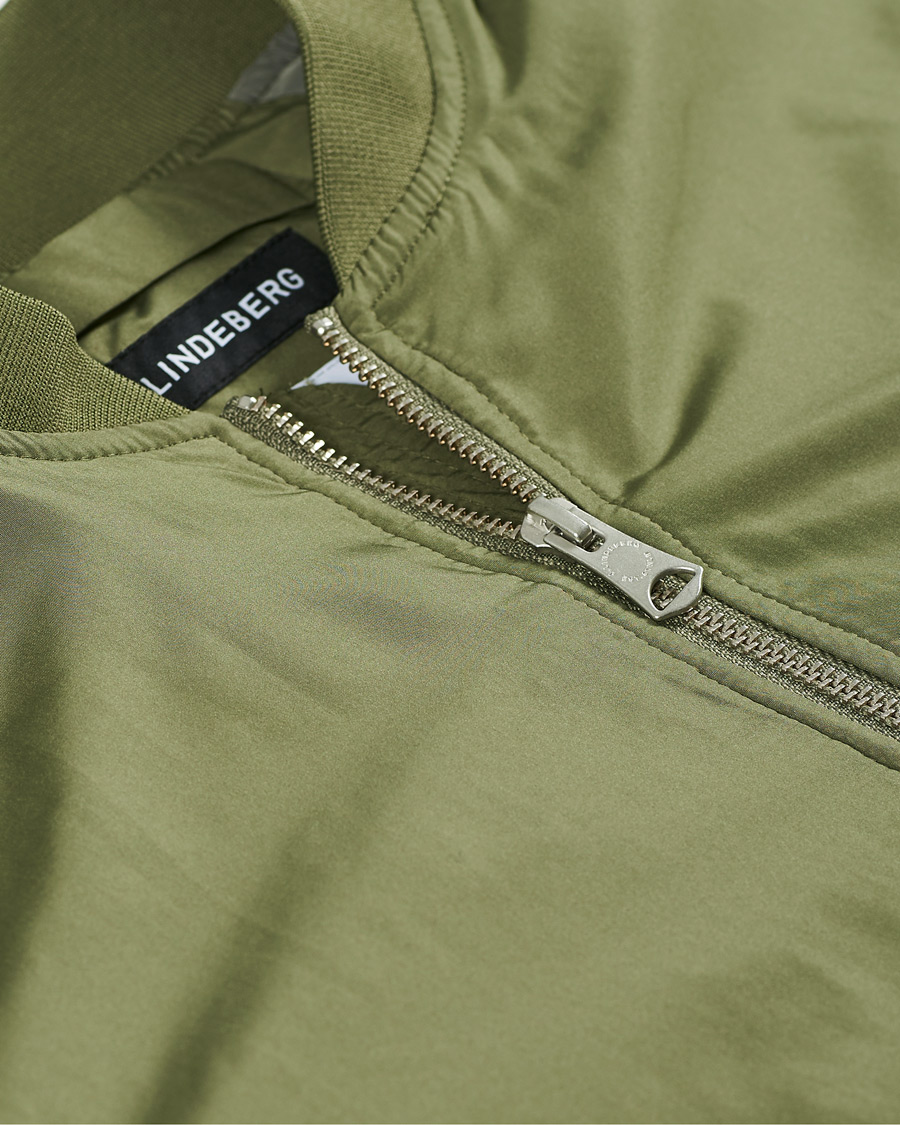 Herr | Jackor | J.Lindeberg | Thom Gravity Bomber Jacket Lake Green