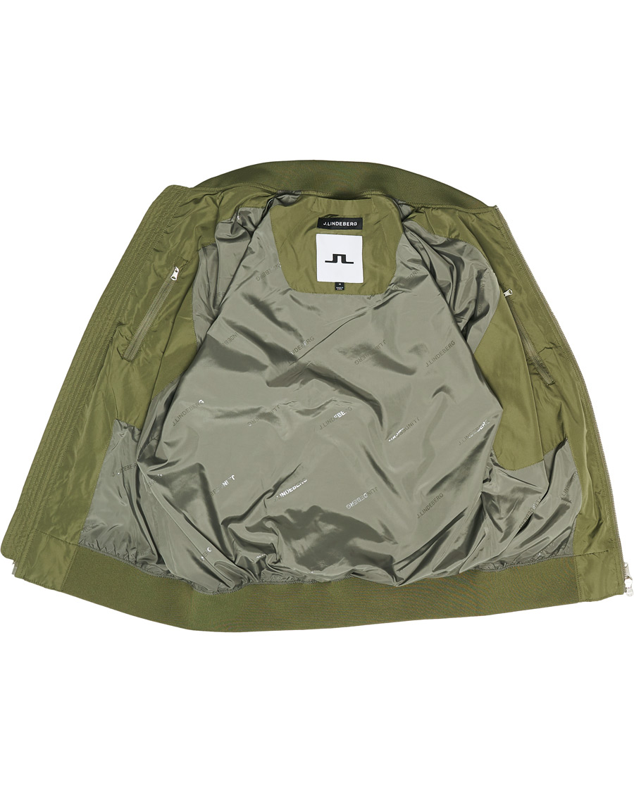 Herr | Jackor | J.Lindeberg | Thom Gravity Bomber Jacket Lake Green