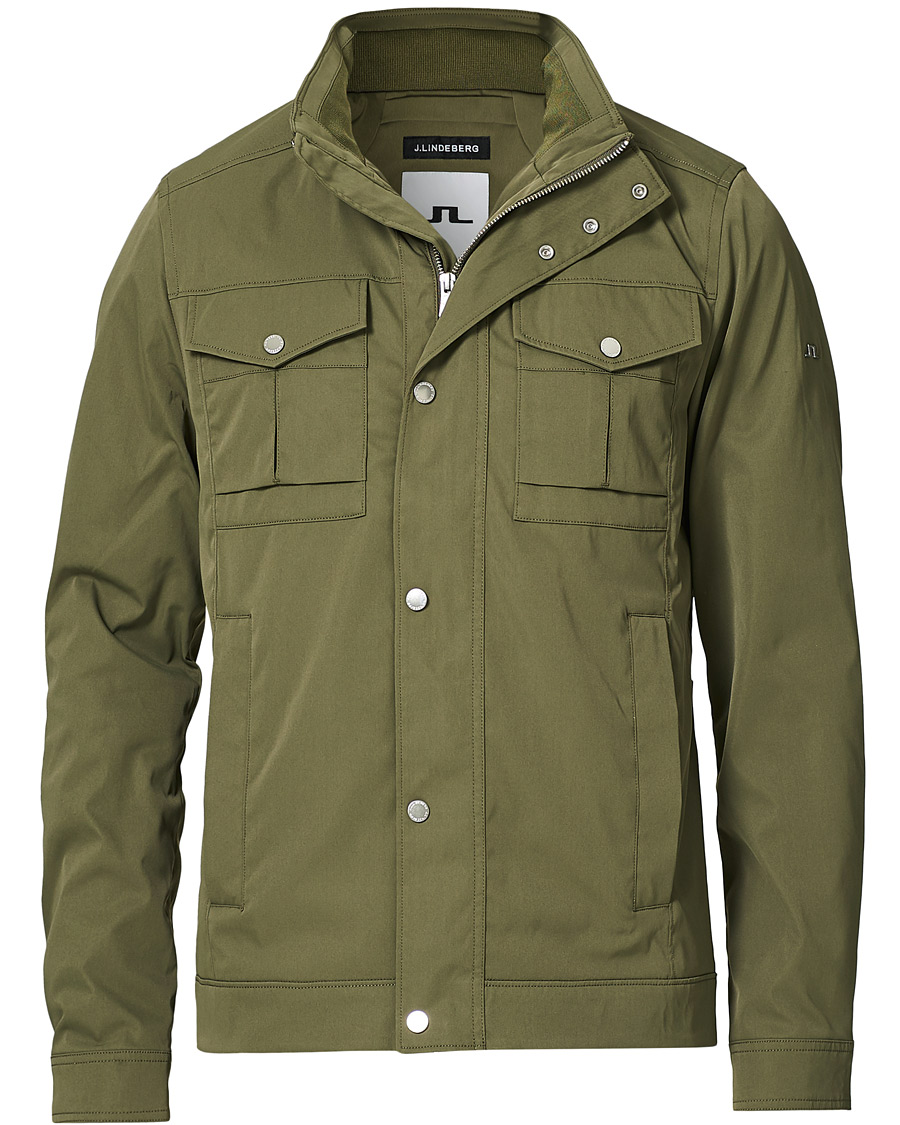 Herr | Jackor | J.Lindeberg | Bailey Field Jacket Lake Green