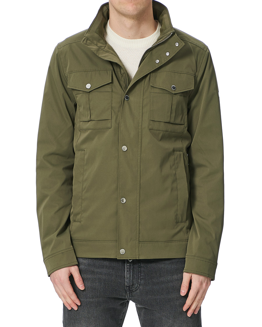 Herr | Jackor | J.Lindeberg | Bailey Field Jacket Lake Green