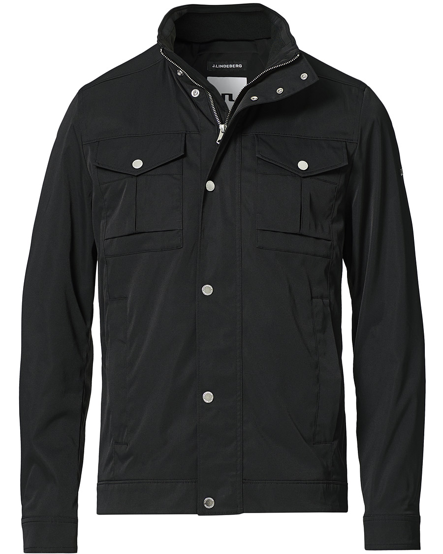Herr | Jackor | J.Lindeberg | Bailey Stretch Field Jacket Black