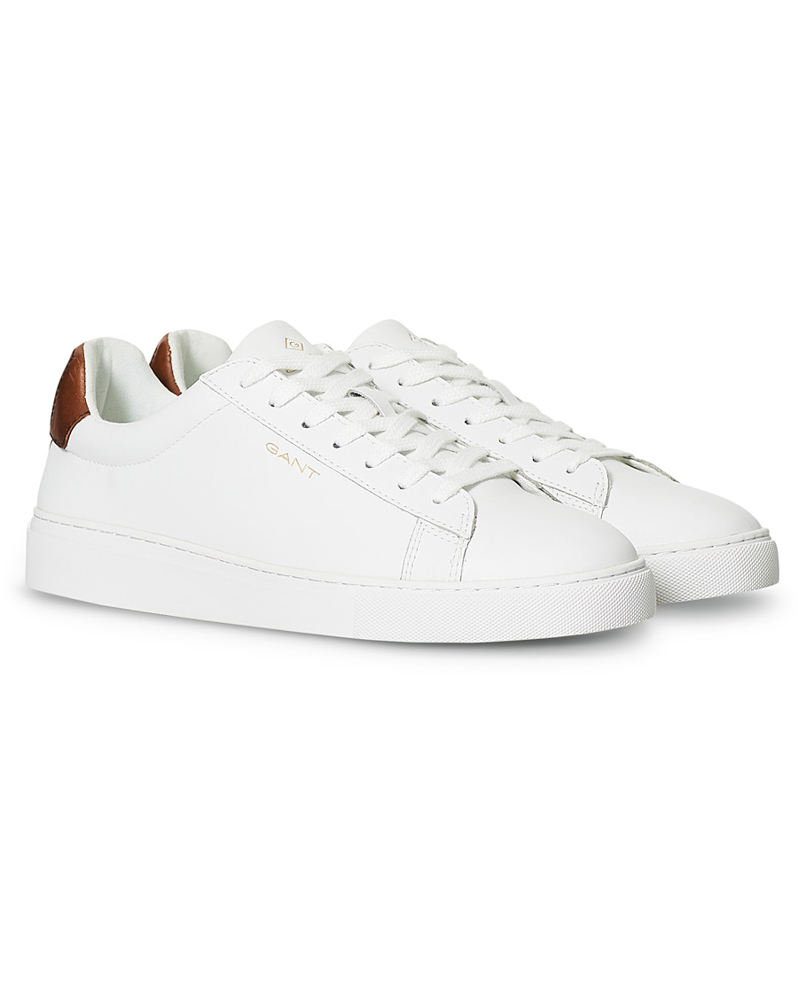 Herr | GANT Mc Julien Sneaker Bright White/Cognac | GANT | Mc Julien Sneaker Bright White/Cognac