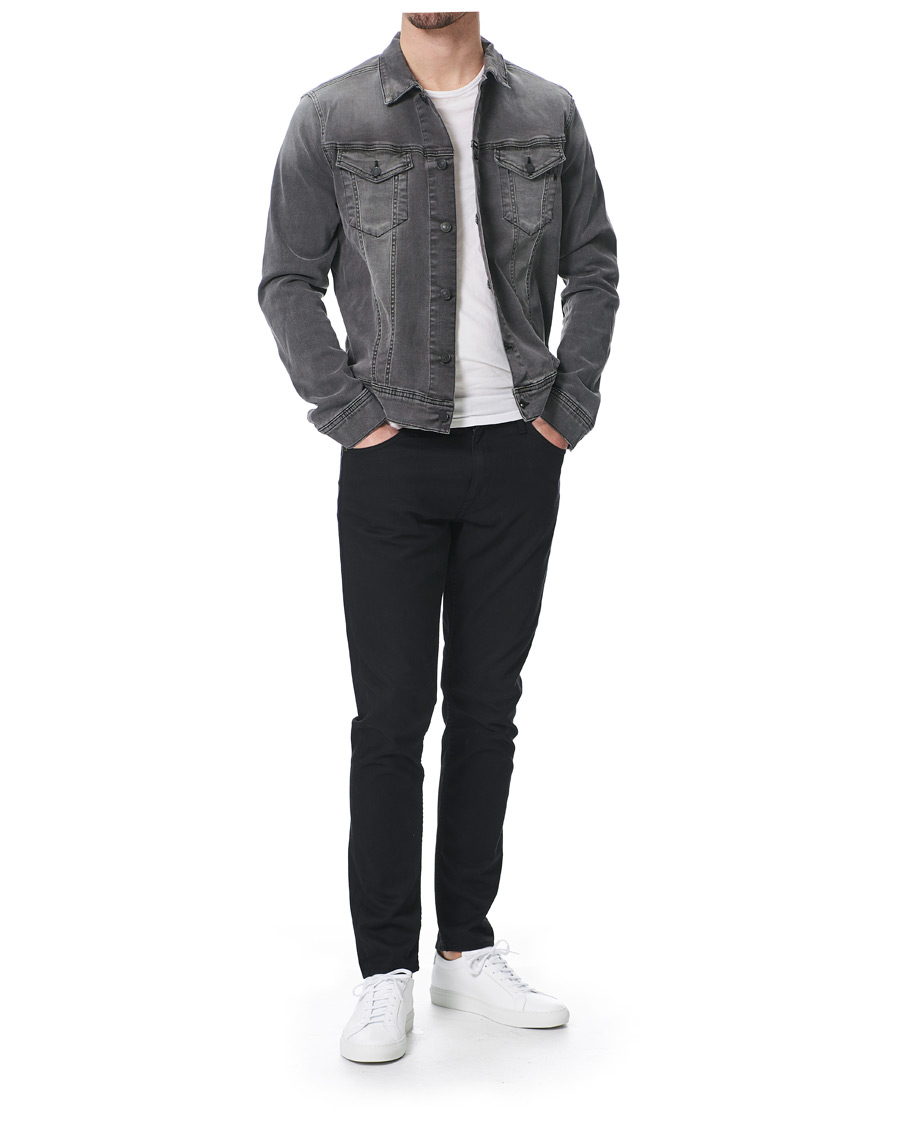 Herr | Jackor | Replay | Hyperflex Bio Denim Jacket Washed Black