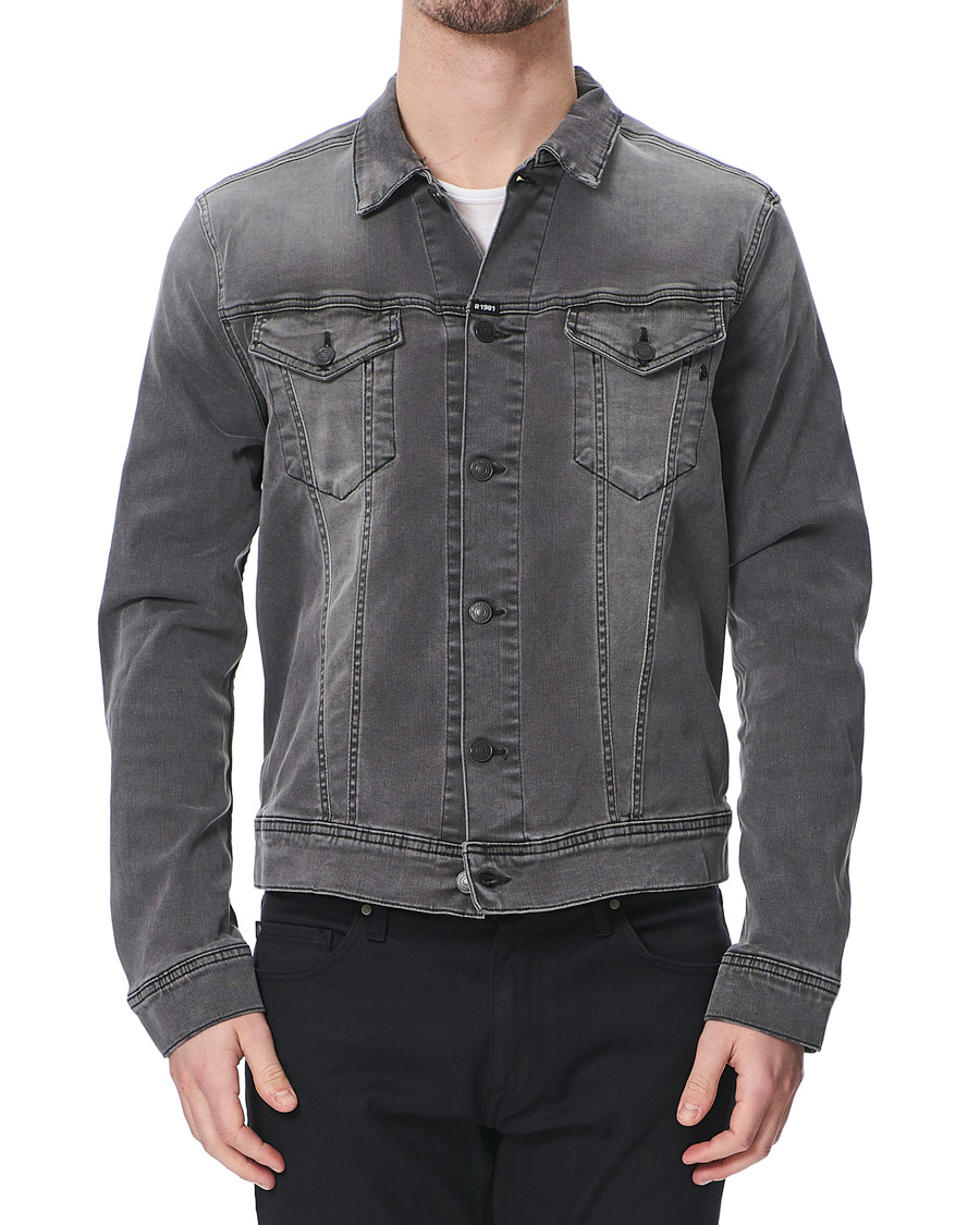Herr | Jackor | Replay | Hyperflex Bio Denim Jacket Washed Black
