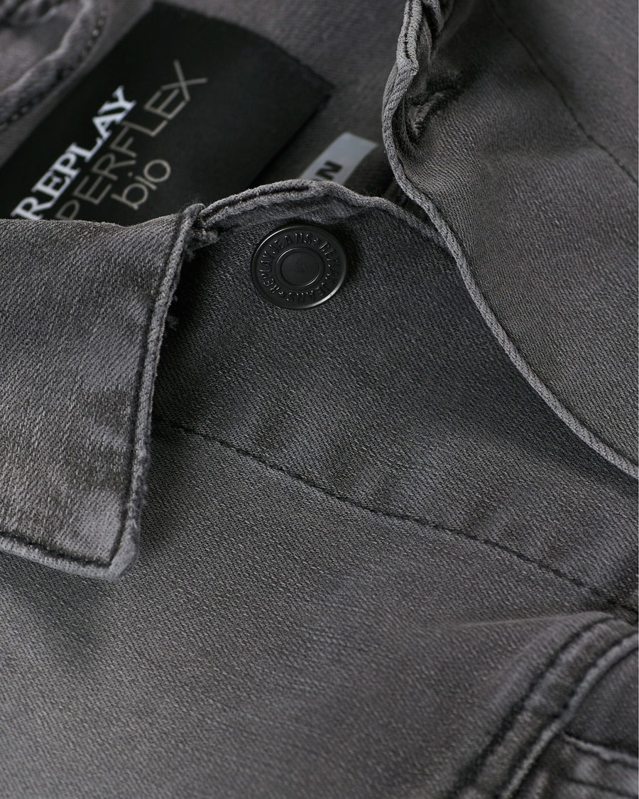 Herr | Jackor | Replay | Hyperflex Bio Denim Jacket Washed Black