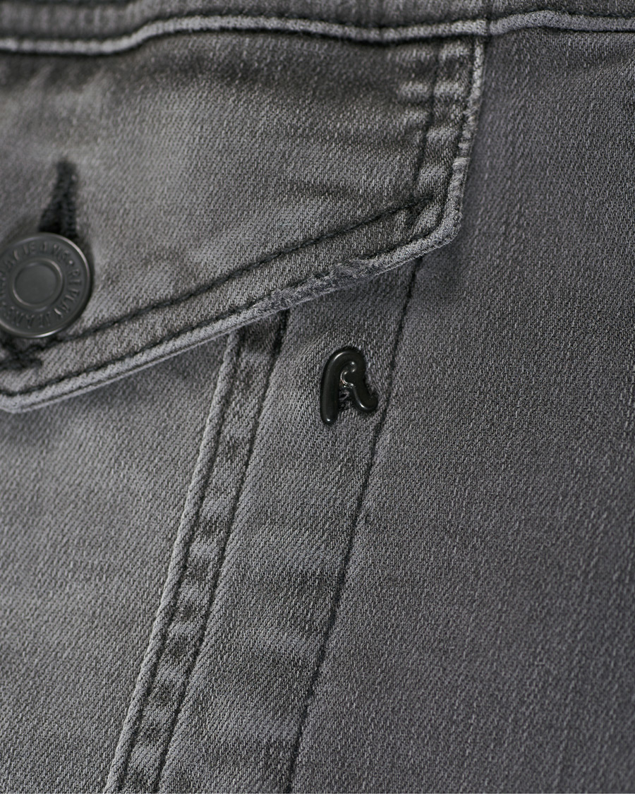 Herr | Jackor | Replay | Hyperflex Bio Denim Jacket Washed Black