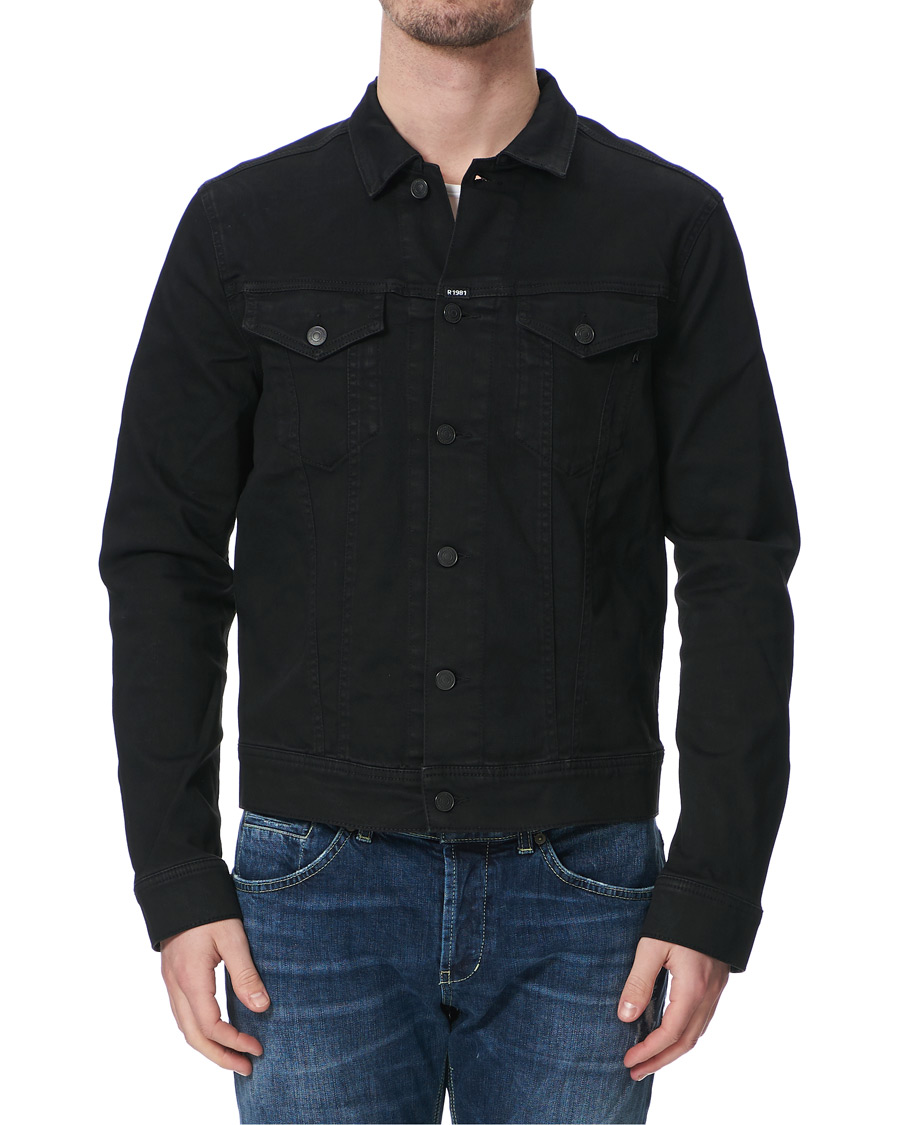 Herr | Jackor | Replay | Hyperflex Bio Denim Jacket Black