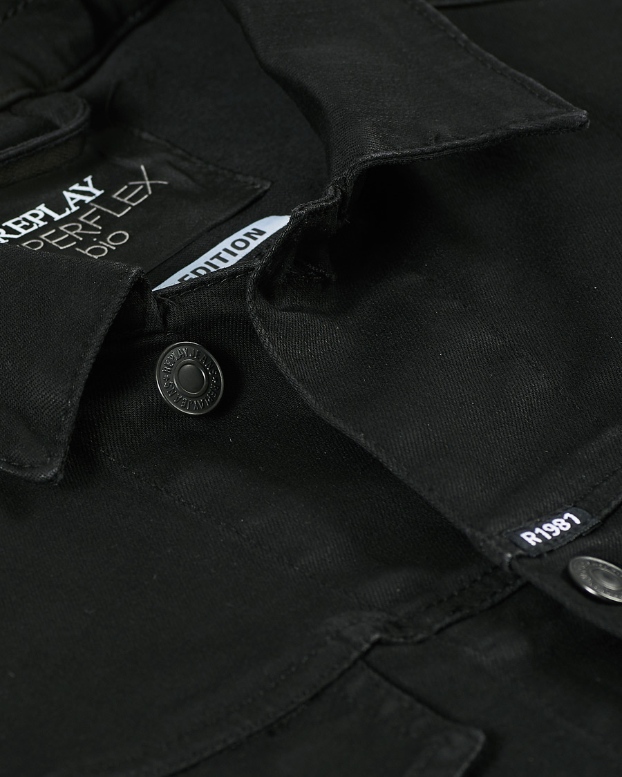 Herr | Jackor | Replay | Hyperflex Bio Denim Jacket Black