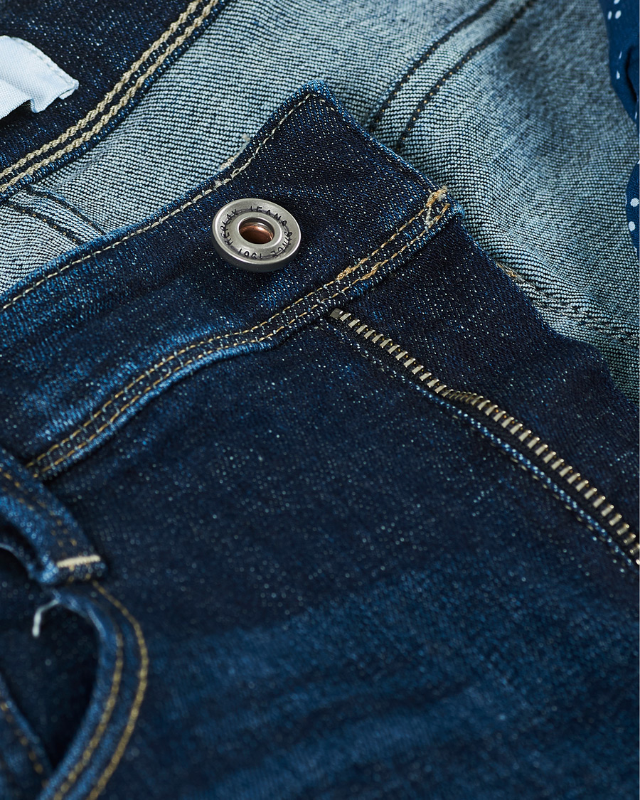 Herr | Jeans | Replay | Anbass Power Stretch One Year Wash Jeans Dark Blue