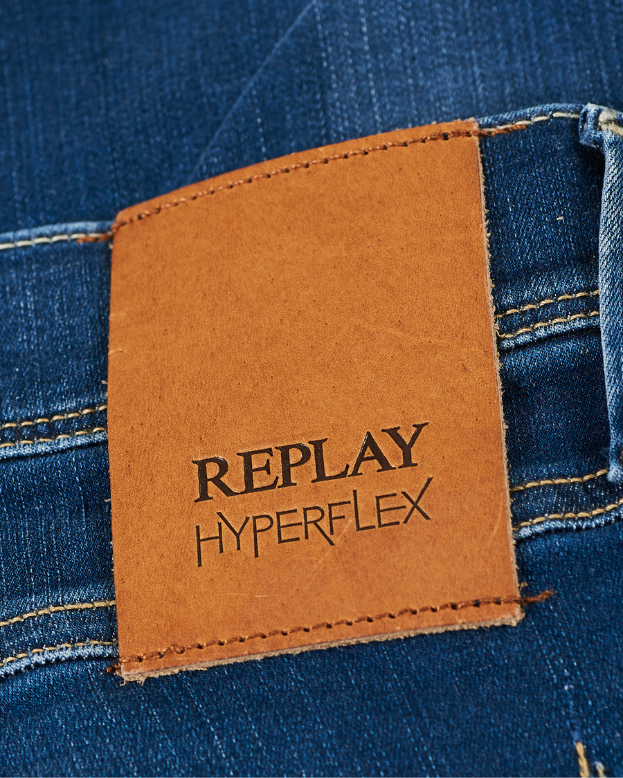 Herr | Jeans | Replay | Anbass Hyperflex X-Lite Jeans Medium Blue