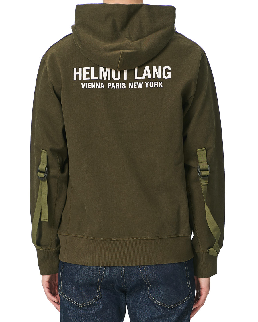Herr | Tröjor | Helmut Lang | Strap Hoodie Hunter Sage