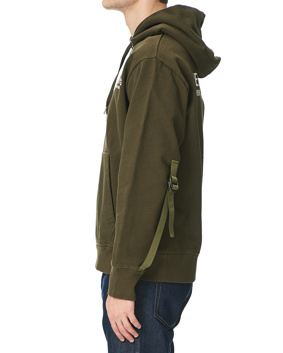 Herr | Tröjor | Helmut Lang | Strap Hoodie Hunter Sage