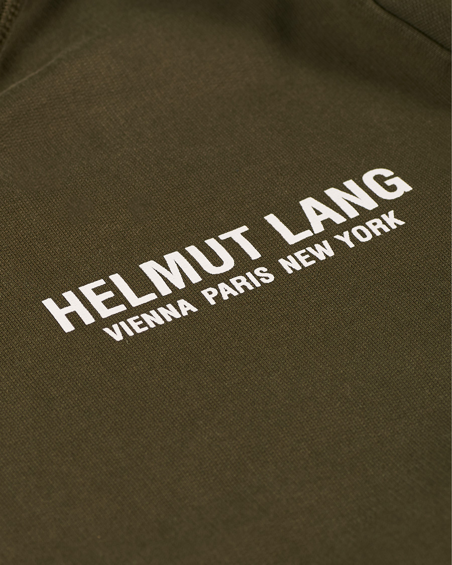 Herr | Tröjor | Helmut Lang | Strap Hoodie Hunter Sage