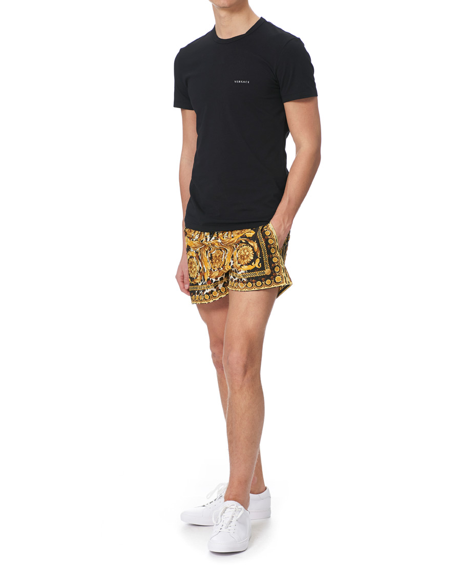 Herr | T-Shirts | Versace | Logo Tee Black