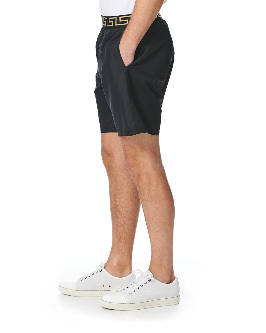 Herr | Badbyxor | Versace | Greca Border Swim Trunks Black