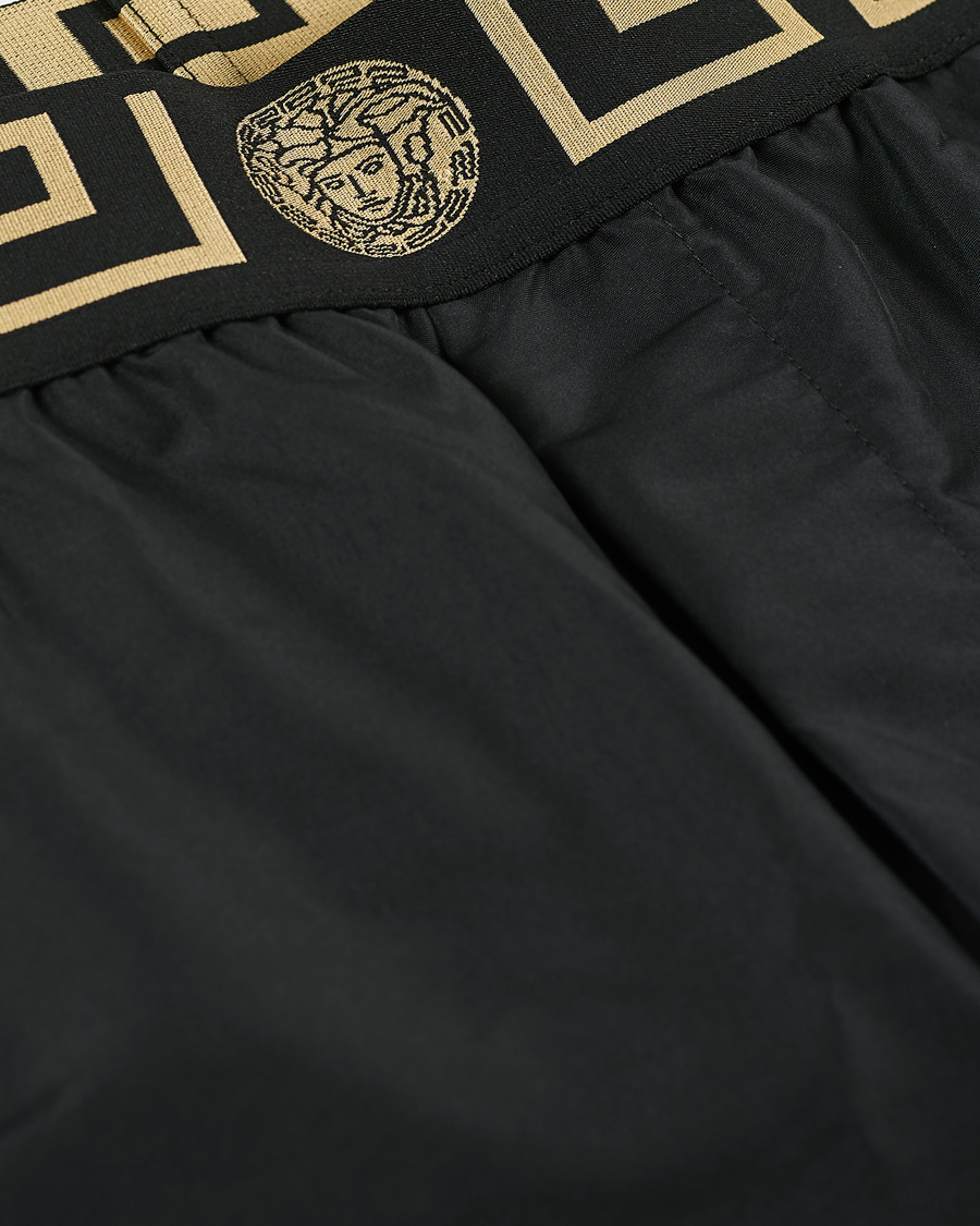 Herr | Badbyxor | Versace | Greca Border Swim Trunks Black