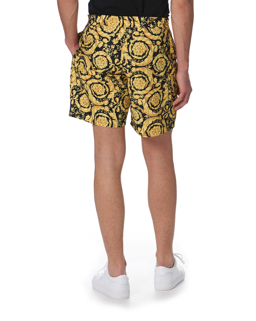 Herr | Badbyxor | Versace | Barocco Swim Trunks Black/Gold
