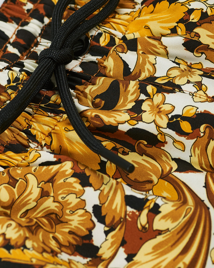 Herr | Badbyxor | Versace | Wild Barocco Swim Trunks Black/Gold