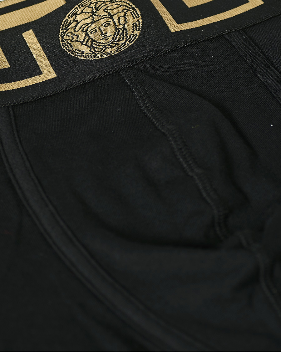 Herr | Underkläder | Versace | Greca Boxer Briefs Black