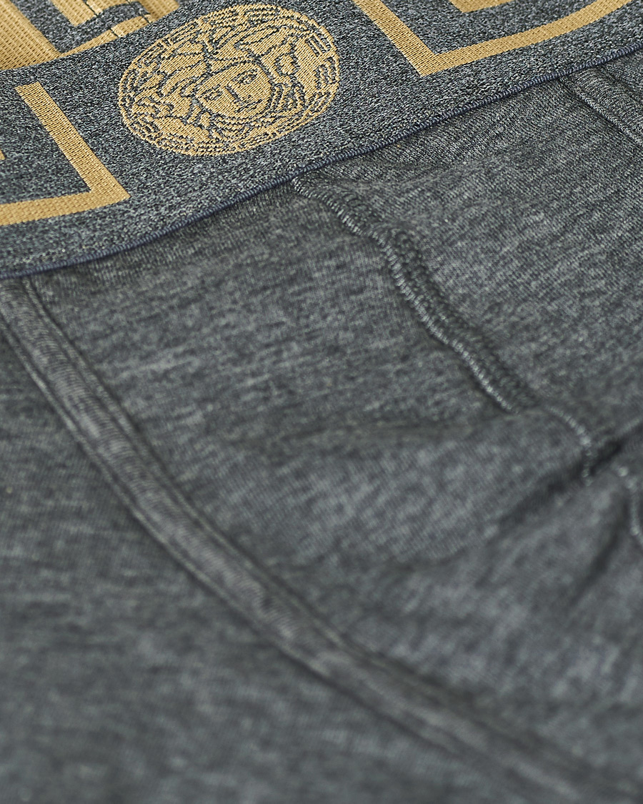 Herr | Underkläder | Versace | Greca Boxer Briefs Grey Melange