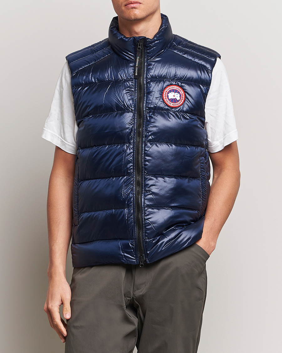 Herr | Kläder | Canada Goose | Crofton Vest Atlantic Navy