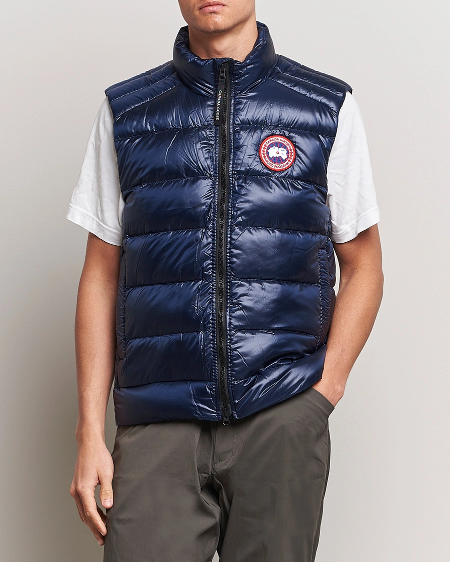 Herre | Dunvester | Canada Goose | Crofton Vest Atlantic Navy