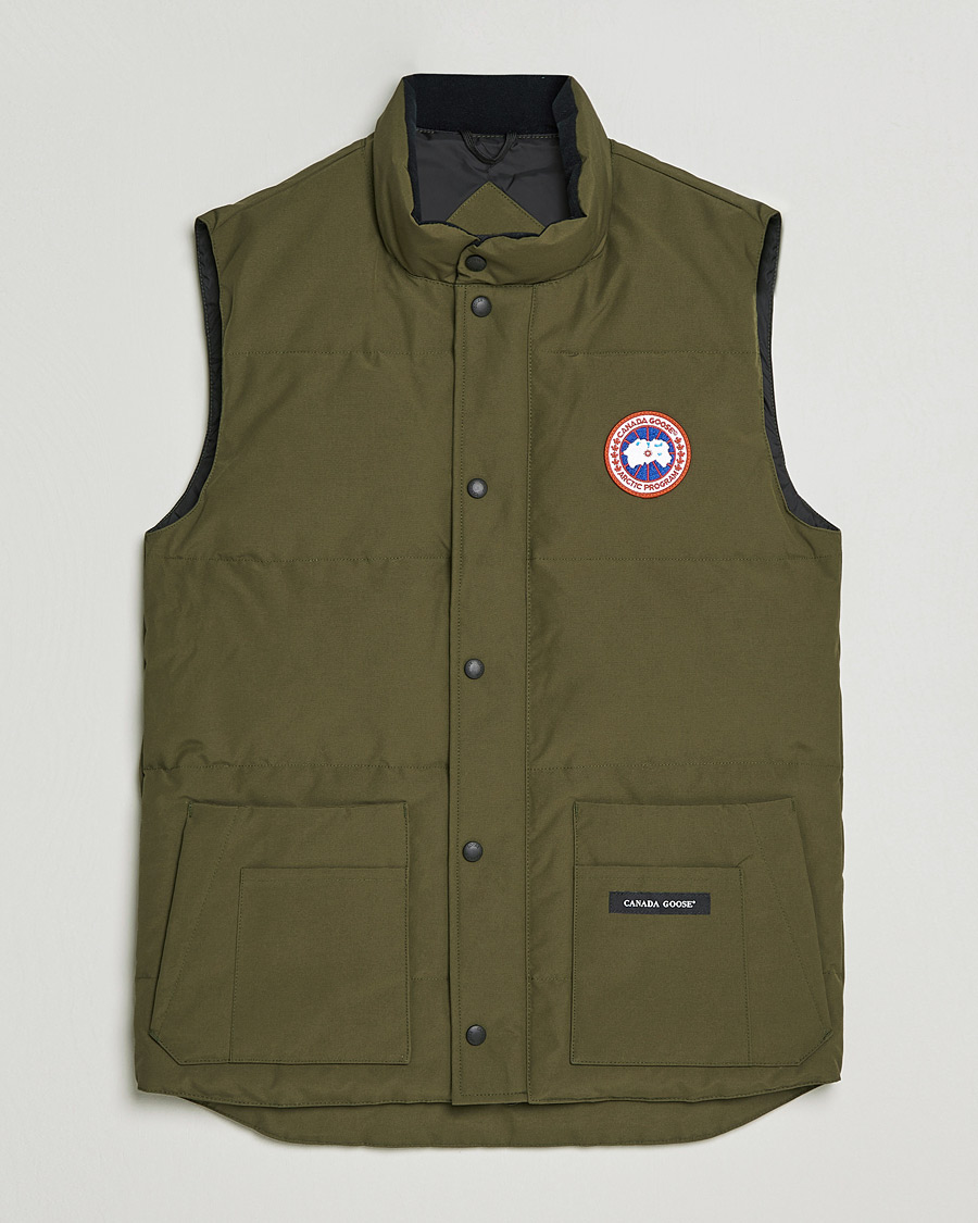 Herr | Västar | Canada Goose | Freestyle Crew Vest Military