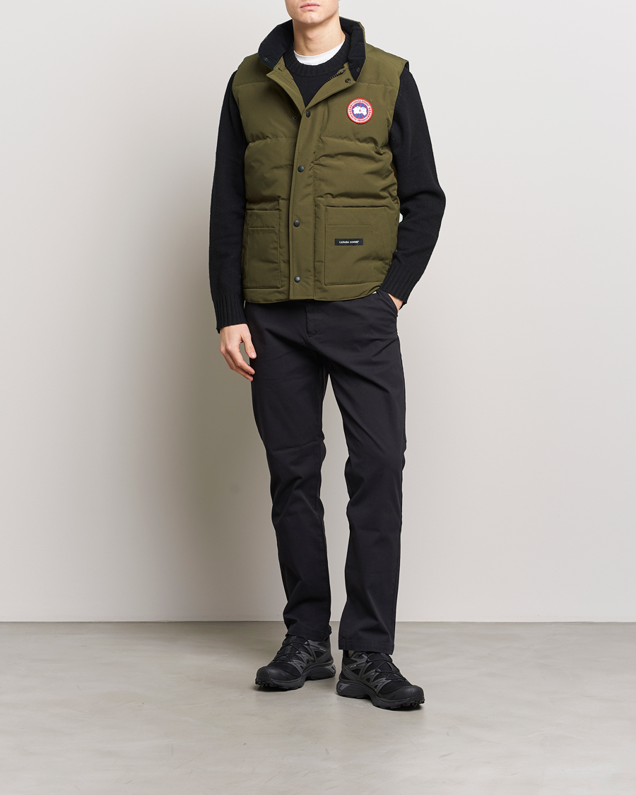 Herr | Västar | Canada Goose | Freestyle Crew Vest Military