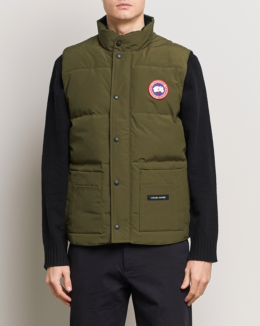 Herr | Västar | Canada Goose | Freestyle Crew Vest Military