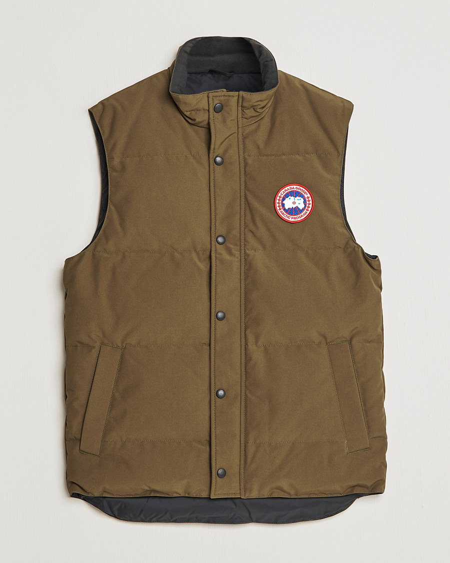 Herr | Jackor | Canada Goose | Garson Vest Military Green