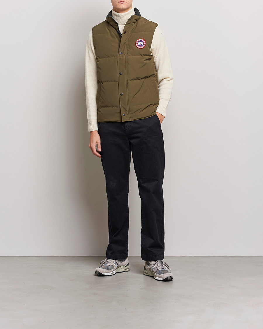 Herr | Jackor | Canada Goose | Garson Vest Military Green
