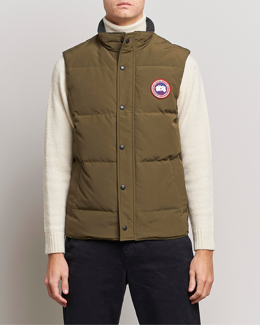 Herr | Jackor | Canada Goose | Garson Vest Military Green