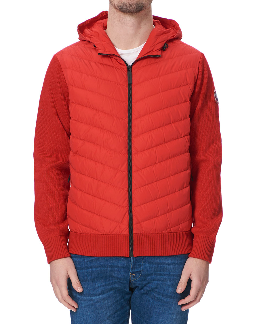 Herr | Jackor | Canada Goose | Hybridge Knitted Hoodie Red
